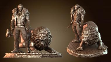 3D модель Marvel Kraven anteriore leone (STL)