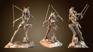 3D модель Мауро Мисевич Асока Тано (STL)