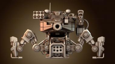 3D модель Механический шагоход (STL)