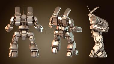 3D модель Двери мехов ARC открываются (STL)