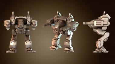 3D модель Мехи Black Hawk KU бронированные (STL)