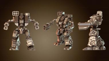 3D модель Мехи Чаррет Локи Прото (STL)