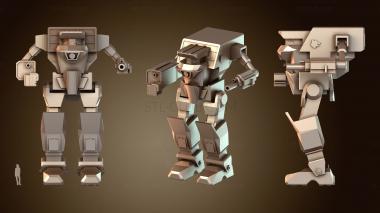 3D модель Мехи Фенрис (STL)
