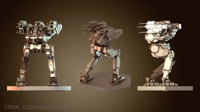 Military Мехи FLEA FIREANT ATBAY усиленные