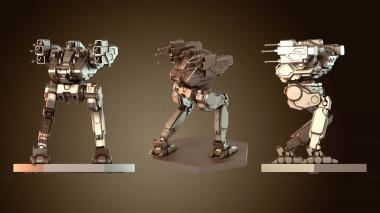 3D модель Мехи FLEA FIREANT ATBAY усиленные (STL)