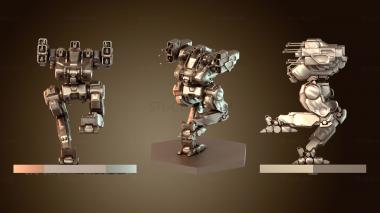 3D модель Мехи FLEA FIREANT Hunt элита (STL)
