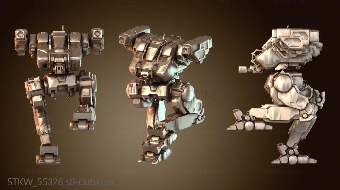 Military Мехи БЛОХА Охота скрытно