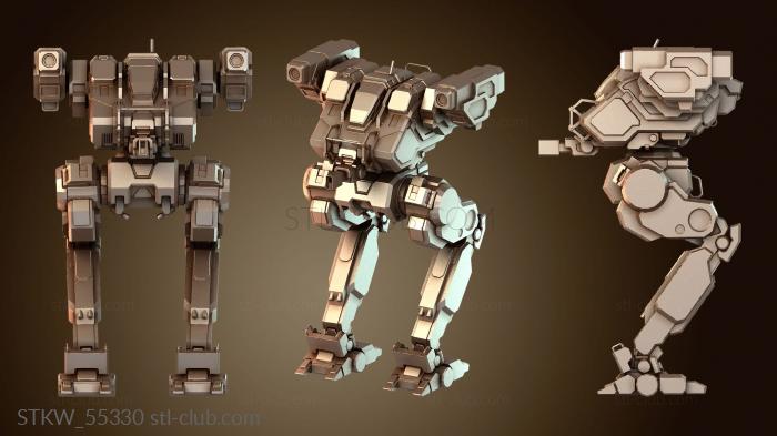 Military Мехи FLEA Reste