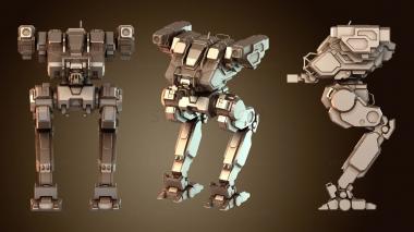 3D модель Мехи FLEA Reste (STL)