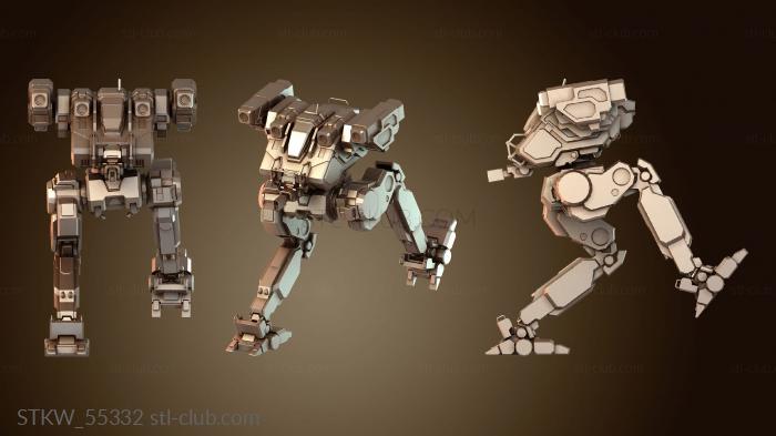 Military Мехи FLEA Runq