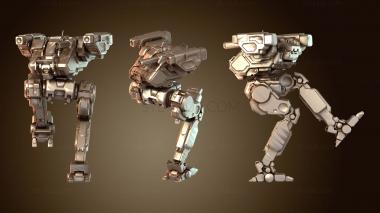 3D модель Мехи Блошиный забег (STL)
