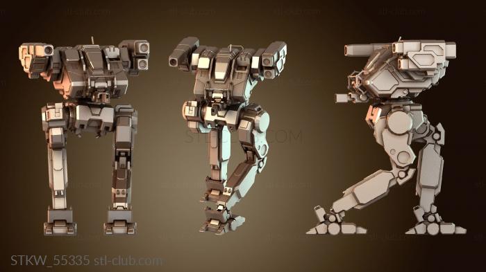 Military Блошиная прогулка мехов