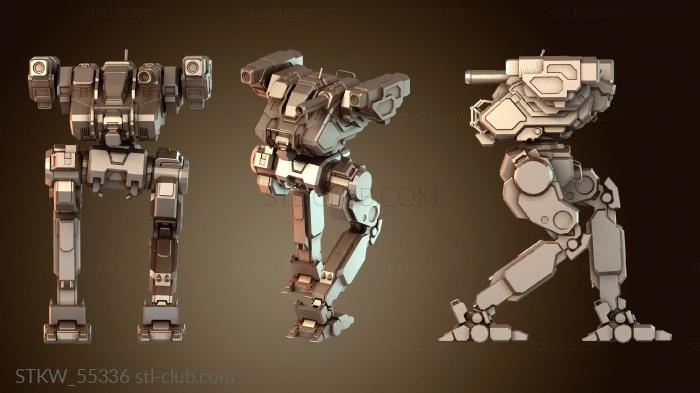 Military Mechs Flea Walkf