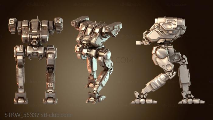 Military Мехи FLEA Walku