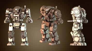 3D модель Мехс горгулья (STL)