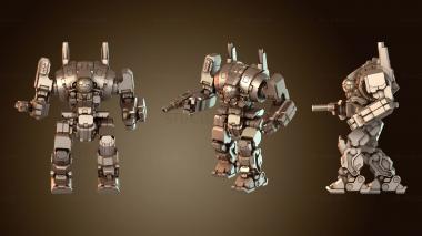 3D модель Тяжелые мехи Гладиатор (STL)