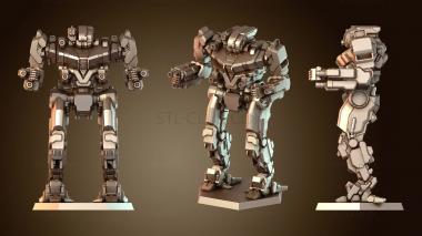 3D модель Мехи с приводом GRASPER GHR (STL)