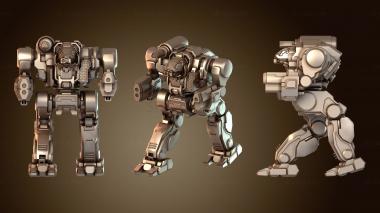 3D модель Командование мехов Гауптмана (STL)