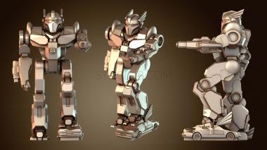 3D модель Мехи Ее цель alt (STL)