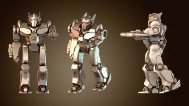 3D модель Мехи Her WALK beta (STL)