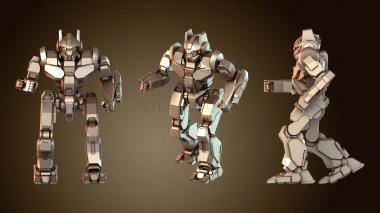 3D модель Мехи Hermes ультра делюкс (STL)