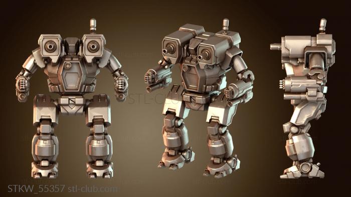 Military Мехи HUNCHBACK закаленные