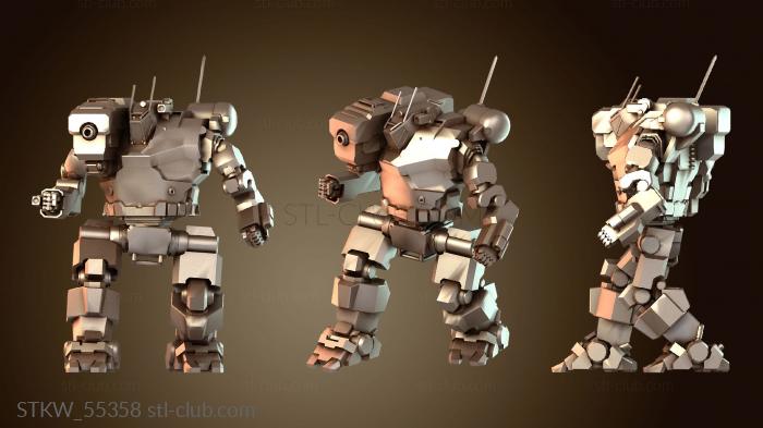 Military Мехс горбун ОГОНЬ