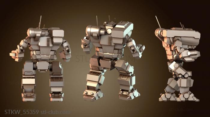 Military Мехи Горбун бронированный