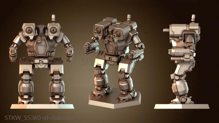 Military Мехи HUNCHBACK скрытные