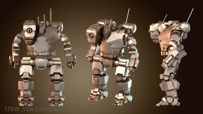 Military Мехс горбун Подожди