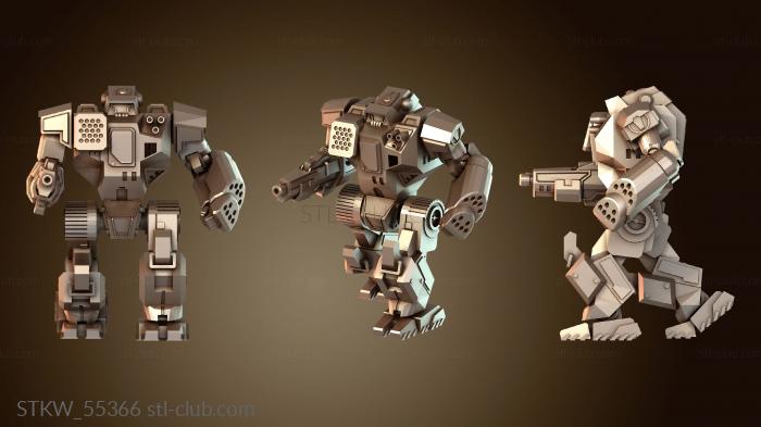 Military Размеры посадочных площадок мехов