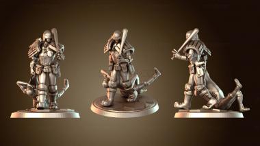 3D модель Судья по уничтожению мегаполиса Дредд (STL)