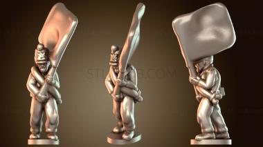 3D модель Федеральная драпировка Milice (STL)