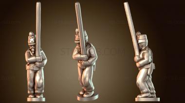 3D модель Милиция федеральная драпировка пустая (STL)