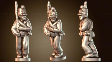 3D модель Федеральный солдат милиции (STL)