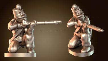3D модель Милиция федеральная солдатская элита (STL)