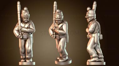 3D модель Милице федеральный солдат тактический (STL)