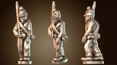 3D модель Хитрый федеральный солдат милиции (STL)