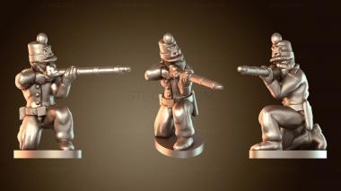 3D модель Милиция федеральный солдат безжалостный (STL)