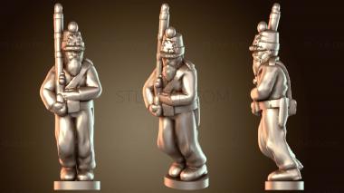 3D модель Милице федеральный солдат бдительный (STL)