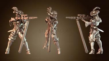 3D модель Milittian Arquebusier HI excl (STL)