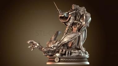 3D модель Минато против Курамы (STL)