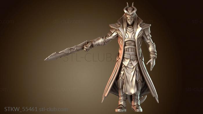 Military Миниатюры Кай Тифлинг Хексблейд