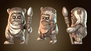 3D модель Мини Эвок (STL)