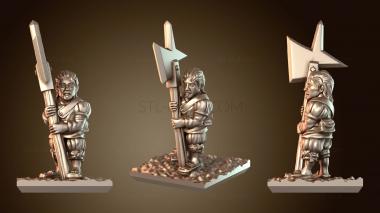 3D модель Минират Алебардист сильный (STL)
