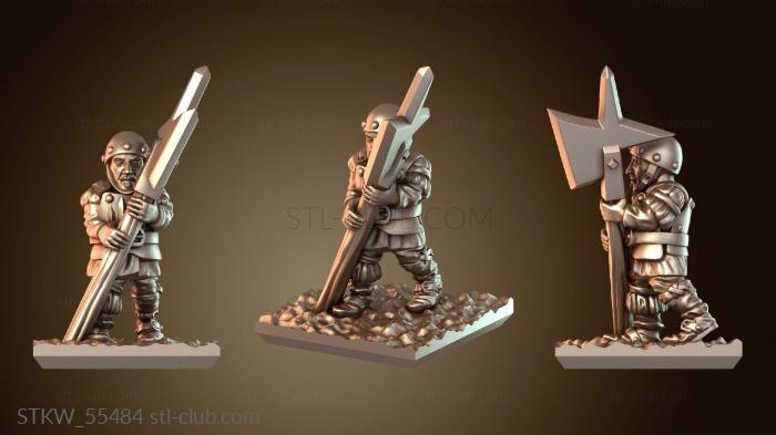 Military Минират Алебардист элита