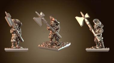 3D модель Мини-крыса Алебардист стриж (STL)