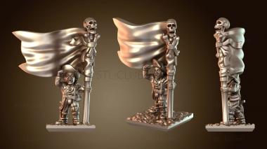 3D модель Знамя минирата Алебардиста (STL)