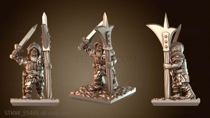 Military Минират Алебардист Капитан