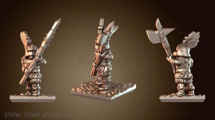 Military Минират Алебардист закаленный